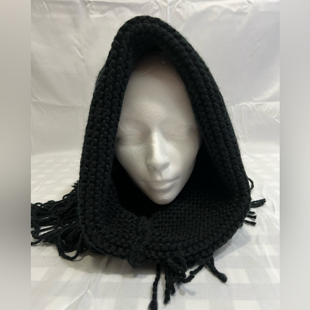 Steve Madden hooded scarf hat